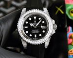 ROLEX Natural Zircon Inlay Automatic Mechanical Movement 40MM Replicarolex Watch